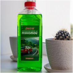 Омывайка для авто SPEСTROL Жидкость стеклоомывателя мухомой - концентрат - Стеклоомывающая жидкость 1 л. Комплект из 4 шт. 9652(4) Spectrol