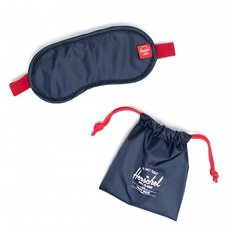 Маска для сна Herschel Eye mask, Navy/Red