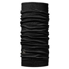 Бандана Buff Merino Lightweight Neckwear Solid Black, solid black