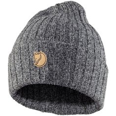 Шапка Fjallraven Byron Hat размер One size, dark grey/grey