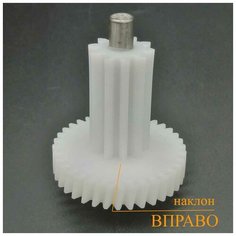 Шестеренка для мясорубок Scarlett центральн SC- MG-45, 10 прям и 36кос зубьев. d 48/22 наклон вправо