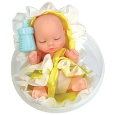 Пупсы спящие в одеяле с бутылочкой 8 см. Baby Ardana MSN Toys