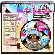 Игровой набор с куклой L. O. L. Surprise! Furniture Winter Chill Hangout Spaces with Ice Doll, 576655 LOL