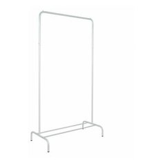 Вешалка напольная гардеробная на ножках Радуга 2, 820*390*1500мм, белое серебро ВНП 298 БС ЗМИ
