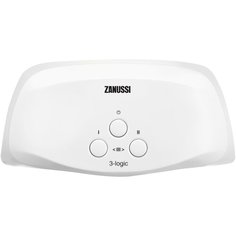 Проточный электрический водонагреватель Zanussi 3-logic 3,5 TS, душ+кран