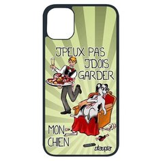 Защитный чехол на смартфон // iPhone 11 Pro // "Не могу - у меня собака!" Принт Крутой, Utaupia, светло- зеленый