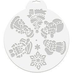 Трафарет Magic Time "Новогодние герои", новогодний, многоразовый. 78063