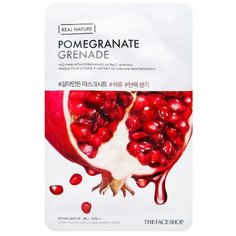 TheFaceShop Тканевая маска Real Nature Pomegranate, 20 г