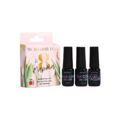 Набор для маникюра Beauty Fox Чудесной тебе!, красный