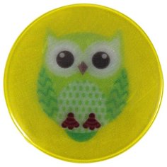 Светоотражатель Мульти-Пульти Сова, салатовый