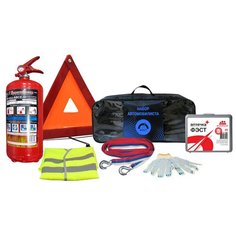 Набор автомобилиста ФЭСТ "Универсал-3" (7 предметов), текстильная сумка