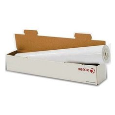 Xerox 450L90007 Бумага без покрытия для плоттера матовая для ч/б печати, рулон A0 36" 914 мм x 50 м, 75 г/м2, Inkjet Monochrome Paper, втулка 2" 50.8 мм, для водорастворимых и пигментных чернил [в коробке 6]