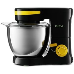Миксер Kitfort KT-3044, черный/желтый