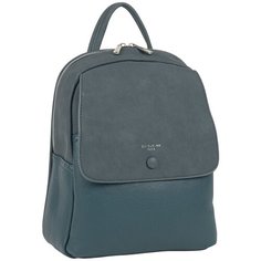 Рюкзак женский David Jones 6625-2 D.GREEN, зеленый