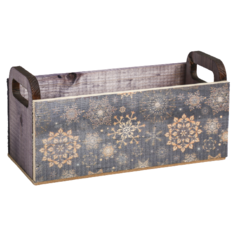 Ящик Дарите счастье 4529684 24.5 х 5 х 10 см синий