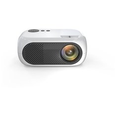 Переносной мини-проектор 1080P Full HD LED LCD (белый) Excelvan