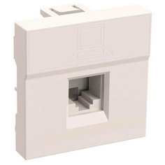 Механизм розетки информ. Праймер 2мод. RJ45 5е UTP РКИ-20-00-П ИЭК CKK-40D-RI2-K01 IEK