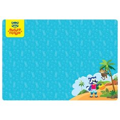 Настольное покрытие Мульти-Пульти Приключения Енота 35х50 см голубой