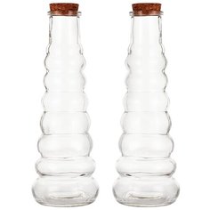 Набор 2 бутыли пирамида 200мл Паприка Корица