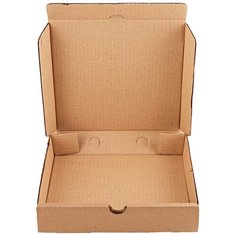 Коробка для пиццы 5штук 22х22х5см. Паприка Корица