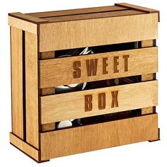 Набор для чаепития в деревянном ящике Паприка Корица