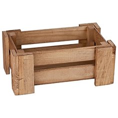 Ящик деревянный 23х13х10см Лофт Палисандр Паприка Корица