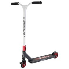 Детский трюковой самокат Explore Street Pro, белый/черный/красный