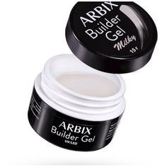 Arbix,Гель моделирующий Builder Gel Crystal Milky (15 мл)