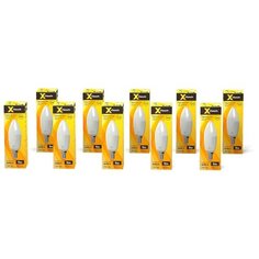 Лампочка светодиодная XF-E14-C37-9W-4000K-220V, Арт.: 48205, 10 штук