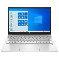 14" Ноутбук HP Pavilion 14-dv0052ur (1920x1080, Intel Core i3 2 ГГц, RAM 8 ГБ, SSD 256 ГБ, Win10 Home), 3V044EA, белая керамика/естественный серебристый