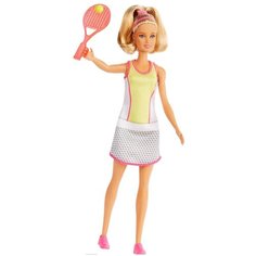 Кукла Barbie Кем быть? Профессии Теннисистка блондинка GJL65