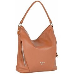 Сумка женская David Jones 6607-1-COGNAC, коричневая