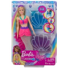 Barbie Кукла Русалочка со слаймом GKT75