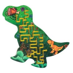 Головоломка Большой Слон Лабиринт Тиранозавр с шариком, средний