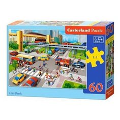 Пазл Castorland MIDI 60 деталей Городское движение