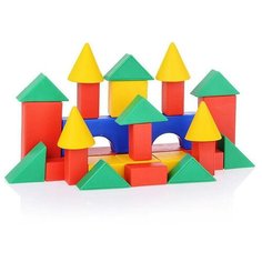 Набор строительный №3 (Классический) Малый 30 деталей 13х12х9 см. Форма