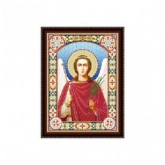 Алмазная мозаика блестящая "Икона № 6", 30х40 см (с подрамником, c частичным заполнением) Рыжий кот