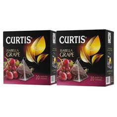 Чай черный Curtis Isabella Grape в пирамидках, 20 шт., 2 уп.
