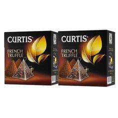 Чай черный Curtis French Truffle в пирамидках, 20 шт., 2 уп.