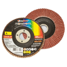 Круг лепестковый торцевой для УШМ КЛТ Луга- Абразив 125Х22мм зерно 60 Lugaabrasiv