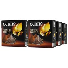 Чай черный Curtis French Truffle в пирамидках, 20 шт., 6 уп.
