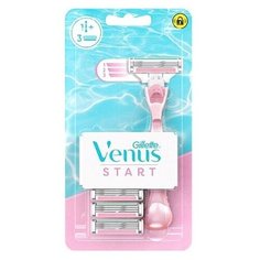 Сменные кассеты для бритья Gillette Venus Start, 4шт.