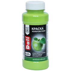 Колеровочная краска DALI акриловая зеленое яблоко 0.25 л
