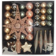 Набор из 43-х елочных украшений Веселый хоровод 81729