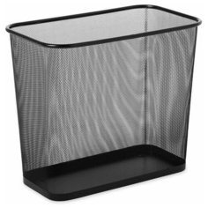 Корзина прямоугольная для мусора, 29.4, Черная, Rubbermaid