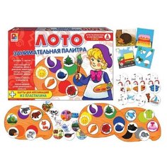 Игра "Лото. Занимательная палитра" С-1000 Весна