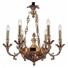 Подвесная люстра Lucia Tucci Firrnze FIRENZE 1781.6.2 antique gold