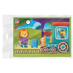 Мягкие пазлы А5 "Поезд" 12 элементов Vladi Toys