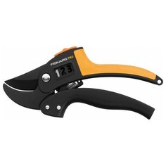 Секатор контактный Fiskars PowerStep P83 черныйоранжевый 1000575