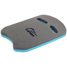 Доска для плавания AquaFitness Larsen YP-07SP р28х43х3.5 графит/бирюз.